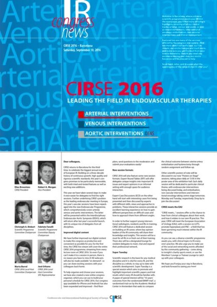 CIRSE 2016 - Saturday